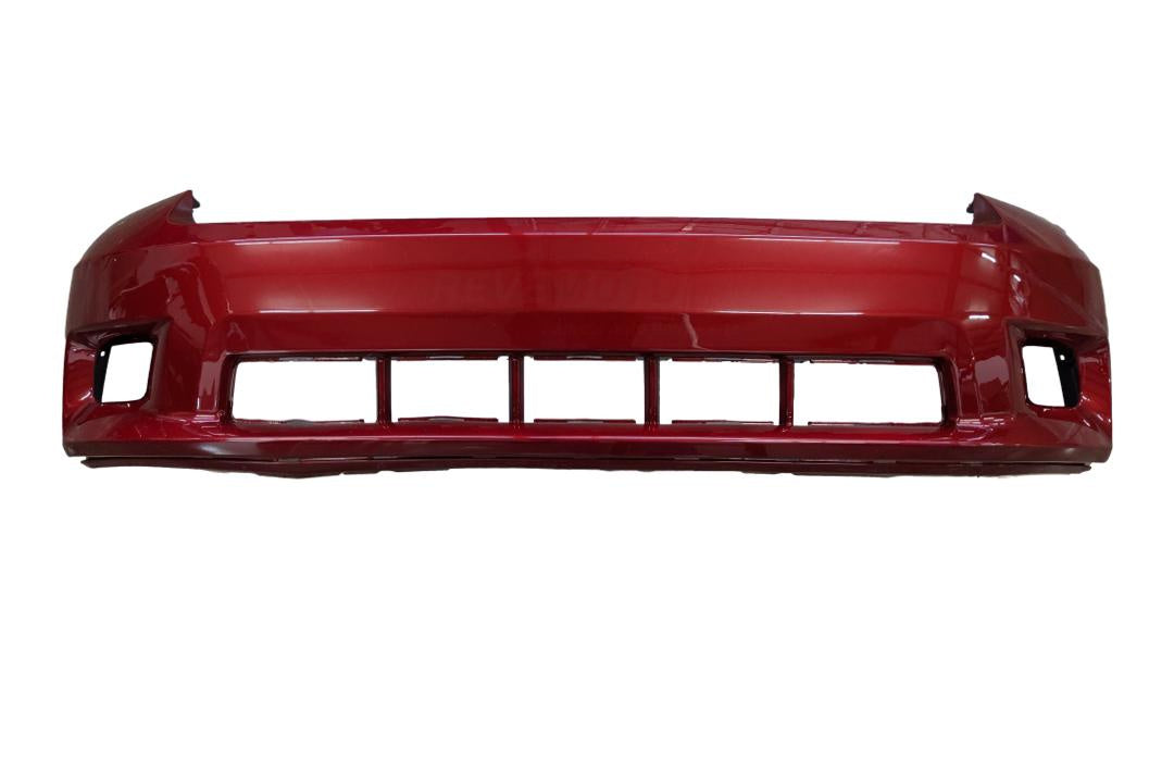 2009-2012 Dodge Ram Front Bumper Painted (1500)_WITH: Sport Package, Fog Light Holes_Deep_Cherry_Red_Crystal_Pearl_PRP_ 1JS52TZZAA_ CH1000973