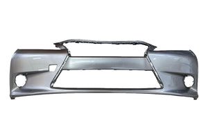 2013-2015 Lexus ES300H Front Bumper Painted_Sonic_Titanium_Metallic_1J7_WITHOUT: Park Assist Sensor Holes_ 5211933992_ LX1000241
