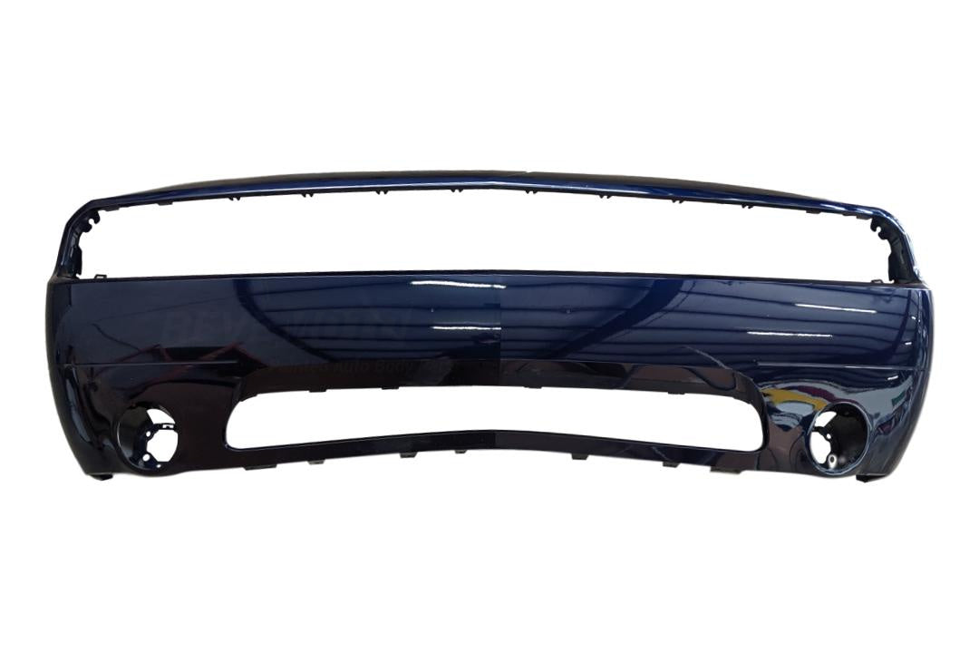 2011-2014 Dodge Challenger Front Bumper Jazz Blue Pearl (PBX) 68109836AB CH1000994
