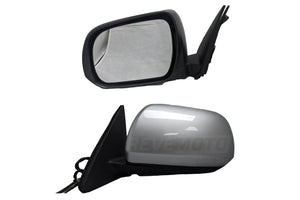 2012 Toyota Highlander Painted Side View Mirror Classic Silver Metallic (1F7) Base,Sport,Japan Built Also Fits Hybrid Power Manual Folding Heated w/o Puddle Lamp Left, Driver Side 8794048303