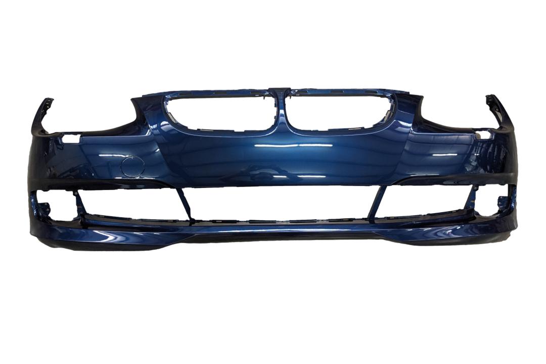 Painted Front Bumper Cover for 2011-2013 BMW 3-Series 
Deep Sea Blue Metallic A76 51117256082 BM1000244