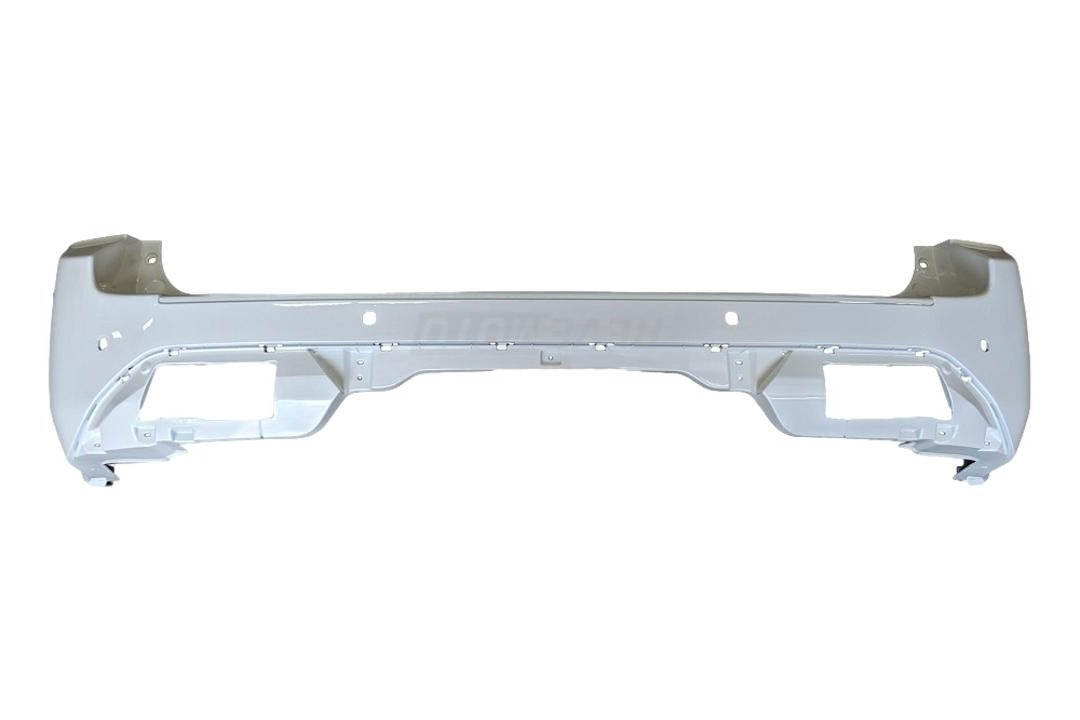 2012-2015 Honda Pilot Rear Bumper Painted_(Touring Model) WITH: Park Assist Sensor Holes_White Diamond Pearl_NH603P_04715SZAA60ZZ_ HO1100275