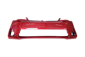 2012-2014 Toyota Camry Front Bumper Cover Painted Barcelona Red Mica (3R3 Except SE Also fits Hybrid 5211906974