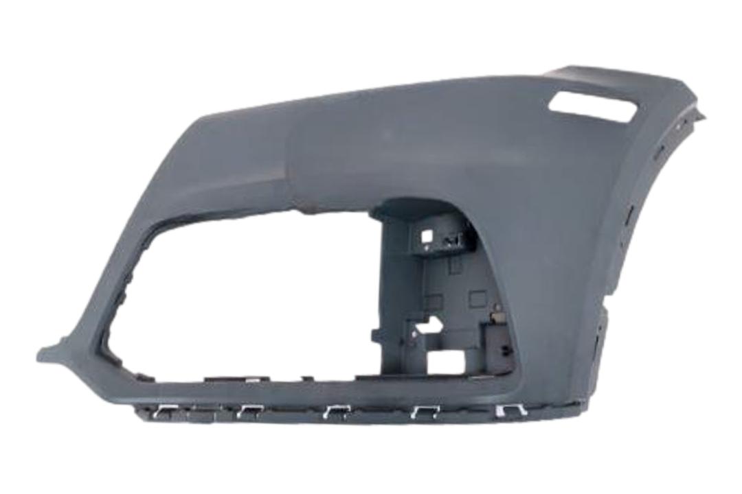 2018-2020 Audi Q5 Front Bumper Cover Painted (Driver-Side) WITH: Washer Holes, Park Assist Sensor Holes | WITHOUT: S-Line Style, Auto Park, Parallel Park Sensor Holes 80A807107DGRU