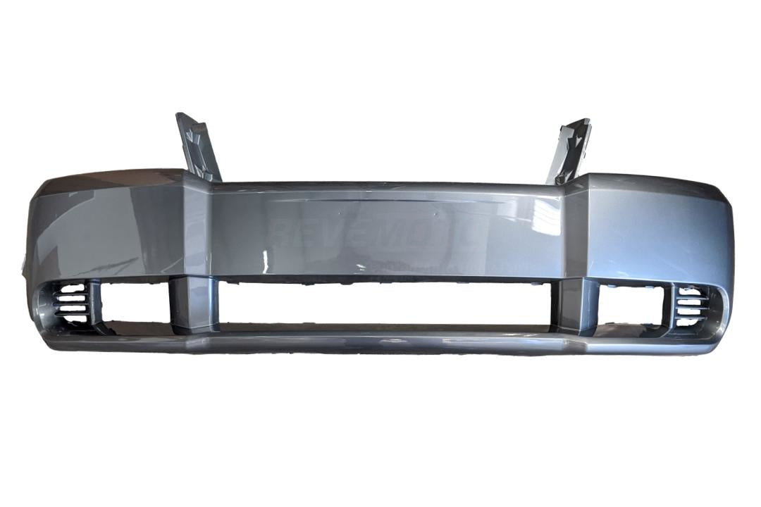 2008-2010 Dodge Avenger Front Bumper Painted Silver Steel Metallic (PA4) WITHOUT Fog Light Holes 68004703AA