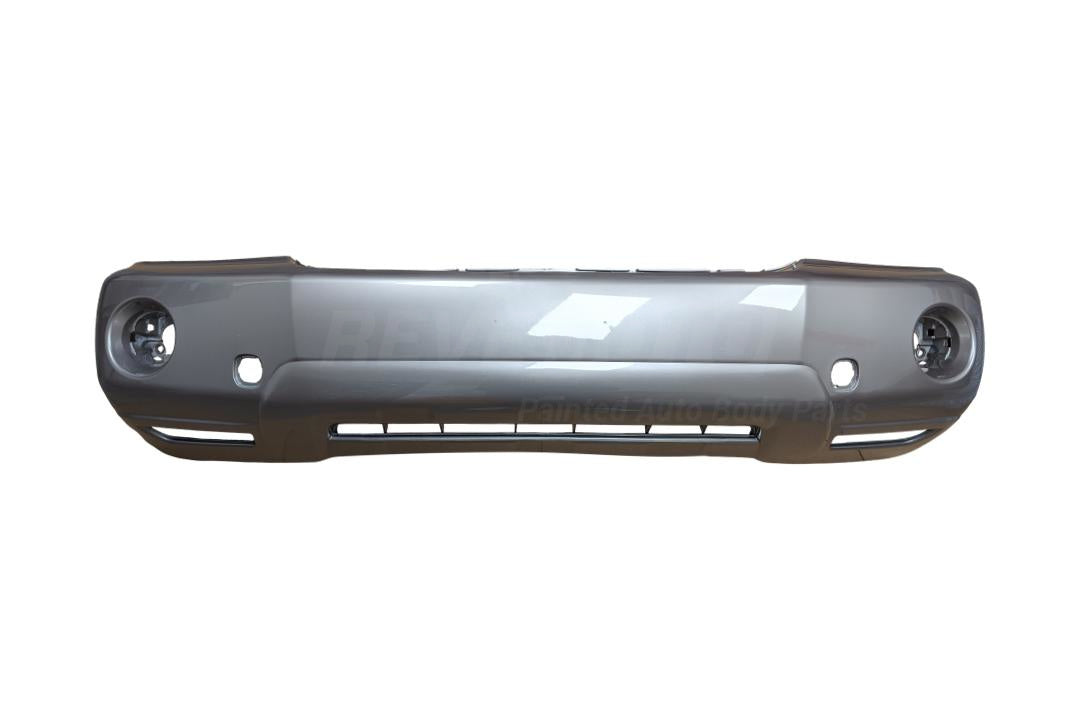 2004-2007 Toyota Highlander Front Bumper Cover Painted Sonora Gold Pearl (4R3) Except Hybrid WITH Fog Light Holes 5211948917