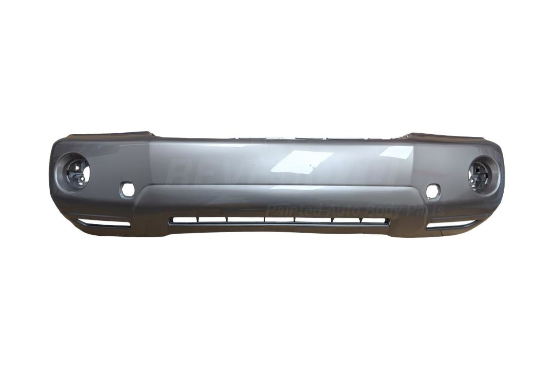 2004-2007 Toyota Highlander Front Bumper Cover Painted Sonora Gold Pearl (4R3) Except Hybrid WITH Fog Light Holes 5211948917