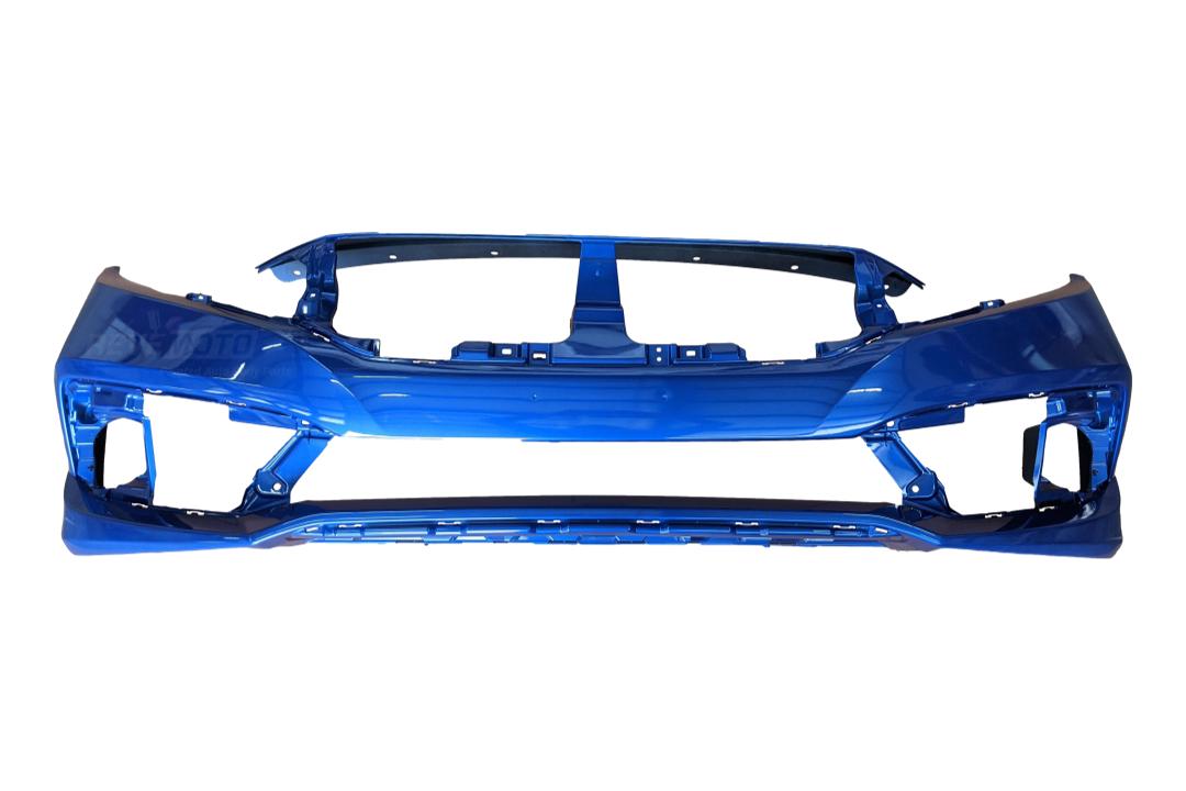 2019-2021 Honda Civic Front Bumper Painted_New Sporty Blue Metallic (B593M)_04711TBAA50ZZ_HO1000322
