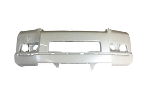 2010-2013 Toyota 4Runner Front Bumper Painted Blizzard Pearl(70) Limited/SR5 Models WITH Chrome Trim Holes, Spoiler Holes, Appearance (Type 2) 5211935909 
