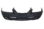 2004-2006 Hyundai Elantra Front Bumper Painted Sedan/Hatchback WITH Strip Holes, Fog Light Holes, Molding
