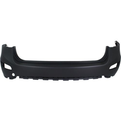 2010-2012 Hyundai Santa Fe Rear Bumper Cover (w/o Park Assist Sensor Holes) HY1100174