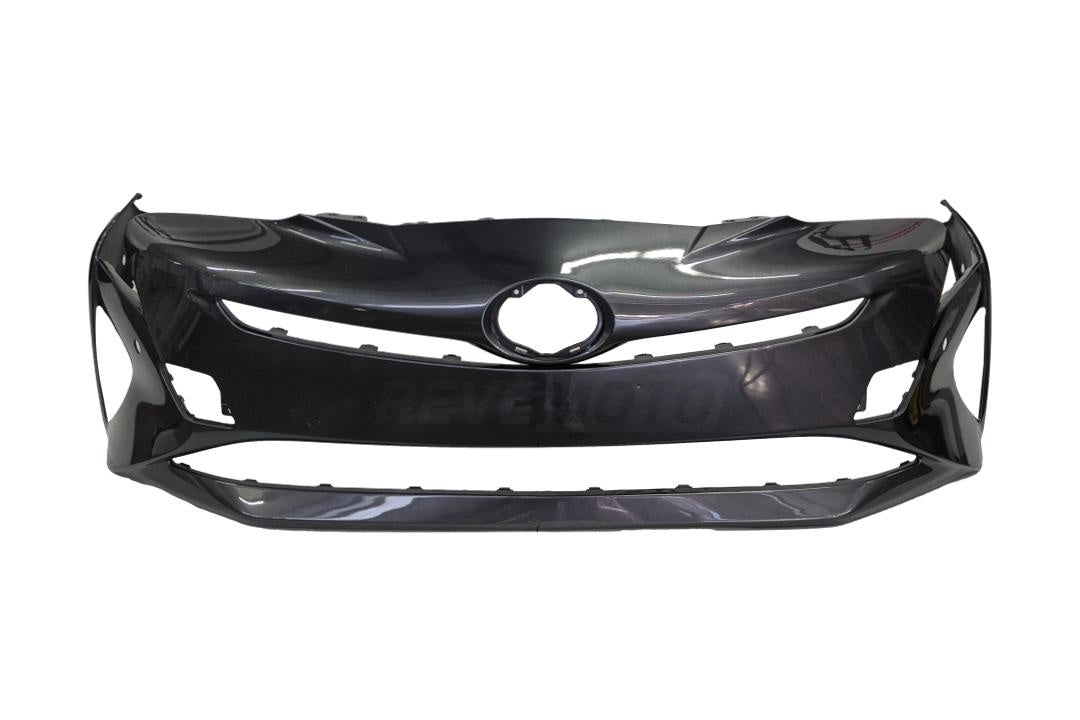 2016-2018 Toyota Prius Front Bumper Cover Painted Dark Blue Metallic (8W7) WITH Park Assist Sensor Holes 5211947964