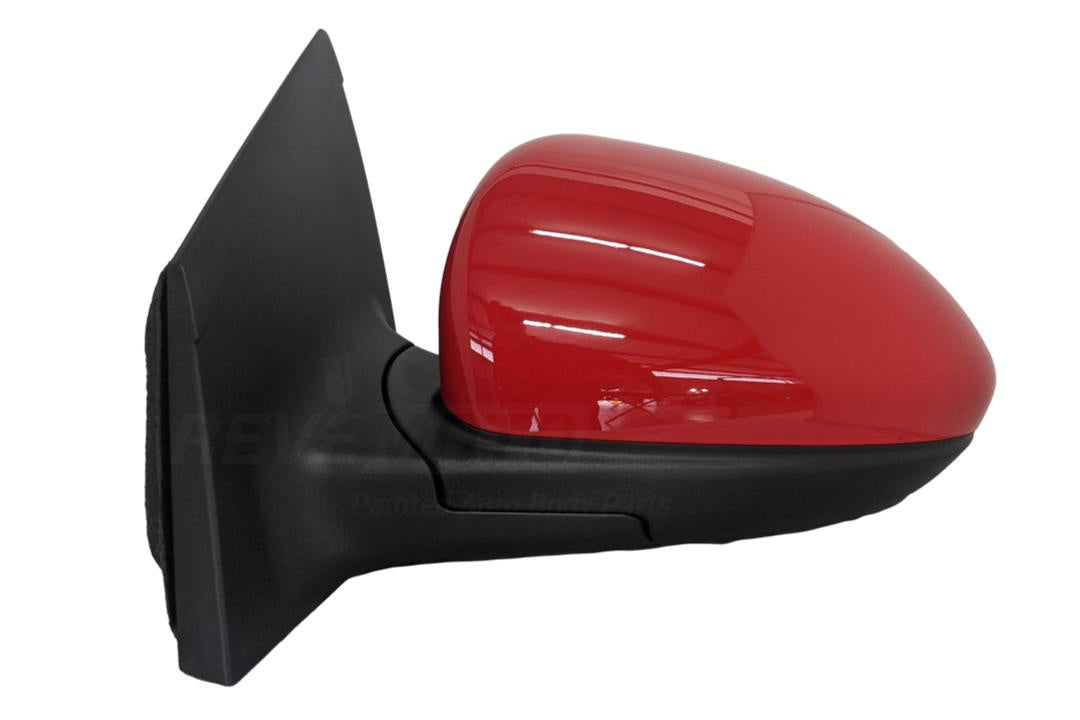 2015 Chevrolet Cruze Side View Mirror Painted Pull Me Over Red (WA130X) WITH: Power, Manual Folding | WITHOUT: Heat 19258657 (Left, Driver-Side)