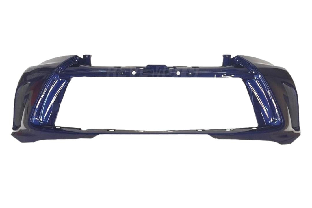 2015-2017 Toyota Camry Front Bumper Painted Dark Blue Metallic (8W7) 