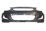 2012-2013 Hyundai Accent Front Bumper Painted Carbon Gray Metallic (SAE)