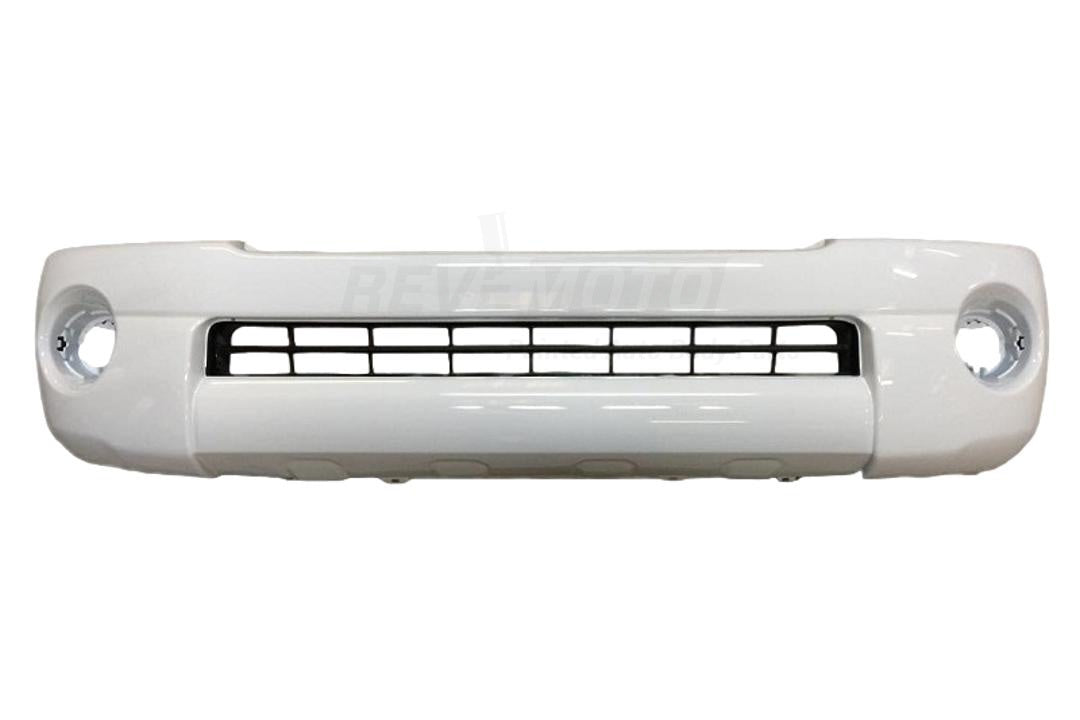 2005-2011 Toyota Tacoma Front Bumper Painted Super White (040)