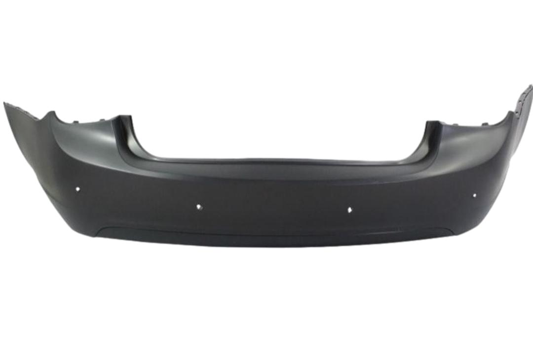 2011-2016 Chevrolet Cruze Rear Bumper Painted WITH: Park Assist Sensor Holes, Reverse Sensor | WITHOUT: RS Package, Side Detection 95016695 / GM1100875