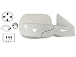 2010 Honda CR-V Passenger Side View Mirror Painted Taffeta White (NH578) EX,LX; Power; Manual Folding; Heated 76200SWAA21ZC