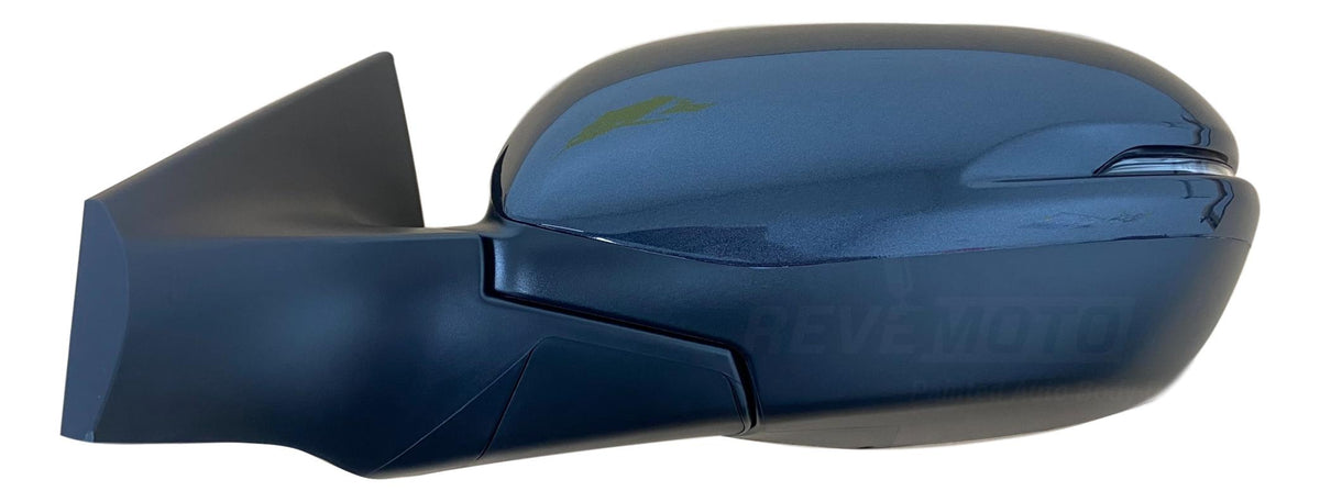 2018 Honda CR-V Painted Side View Mirror - Gunmetal Metallic (PB88M) Except LX; Power; Manual Folding; Heated; With Blind Spot Monitor; With Signal Light , Left, Driver Side 76258TLAA32 HO1320318