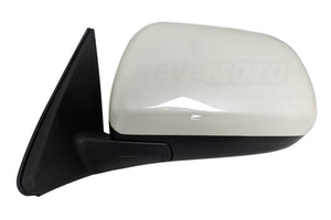 2012 Toyota Highlander Painted Side View Mirror Blizzard Pearl (70) USA Built Except Hybrid Power Manual Folding, Heated, w/o Puddle Lamp Left, Driver Side 8794048303