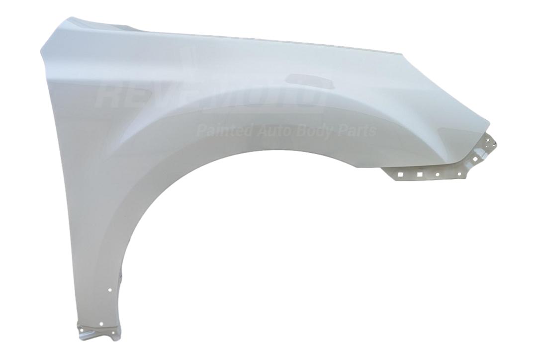 2010-2014 Subaru Outback Fender Painted_Satin_White_Pearl_37J_WITH: Molding Holes_Right, Passenger-Side_57120AJ06A9P_ SU1241131