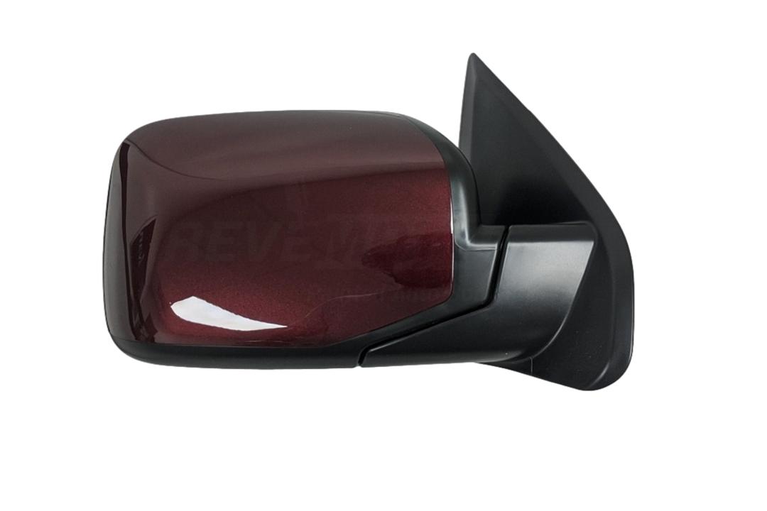 2009-2015 Honda Pilot Side View Mirror Painted Dark Cherry Pearl (R529P) EX/EX-L/LX/Touring Models 76208SZAA11ZF HO1321248 Right, Passenger-Side ReveMoto Painted Auto Parts Replacement