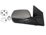 2014 Honda CR-V Painted Side View Mirror Urban Titanium Metallic (YR578M), EX; Power; Manual Folding; Non-Heated, Right, Passenger Side - 76208T0AA11