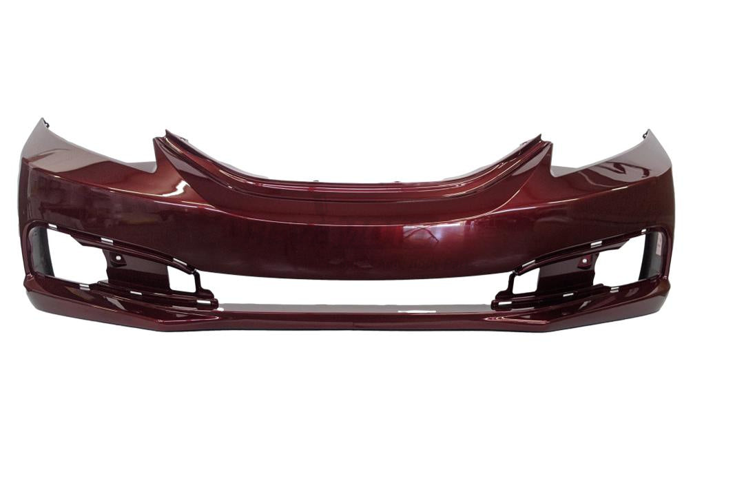 2013-2015 Honda Civic Front Bumper Painted_Crimson Pearl (R543P)_Sedan_04711TR3A50ZZ/04711TR3A70ZZ_ HO1000290