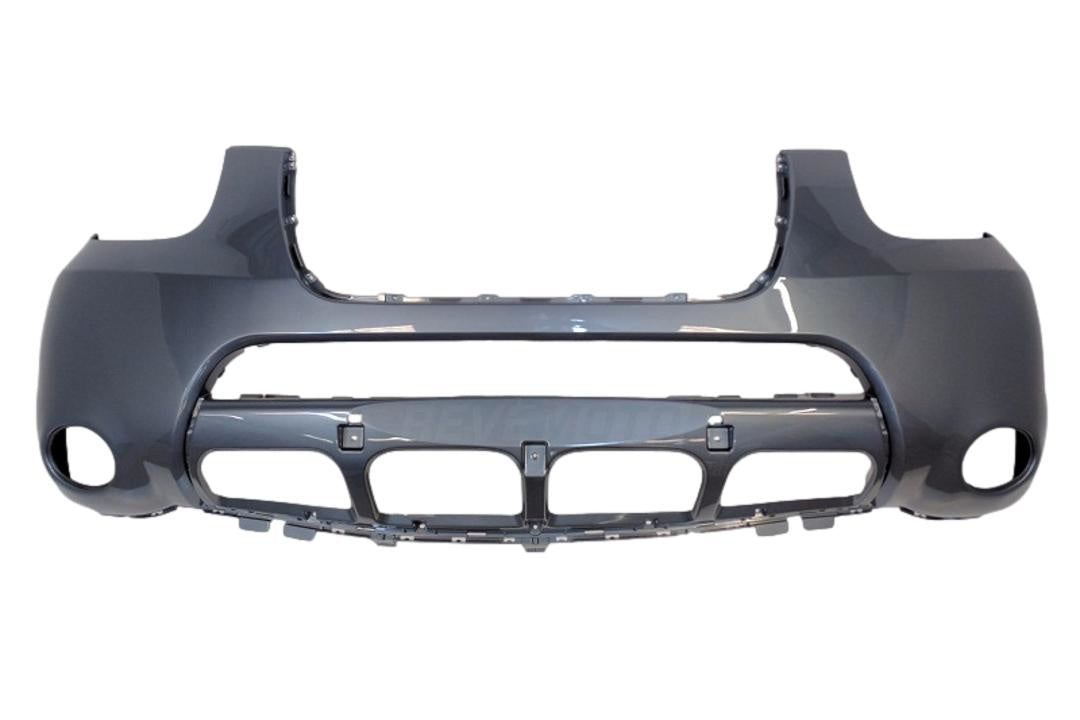 2007-2009 Hyundai Santa Fe Front Bumper Painted Medium Silver Blue Metallic (WG)