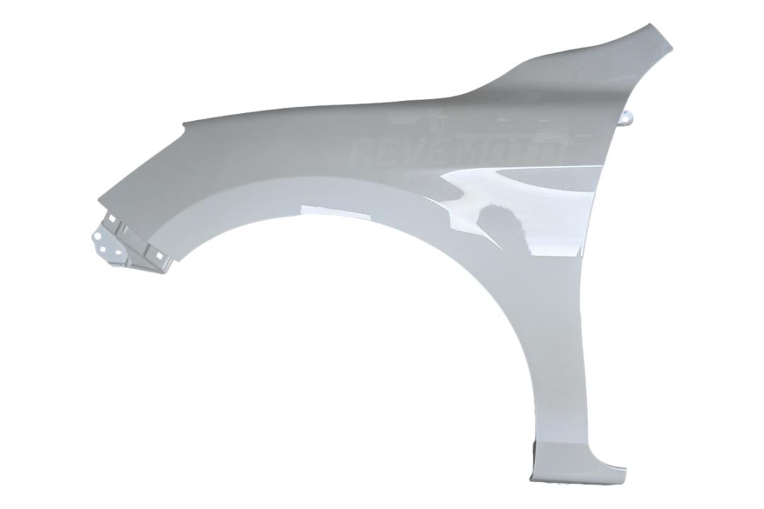 2013-2017 Honda Accord Fender Painted Orchid White Pearl NH788P Sedan/Hybrid | WITHOUT: Side Light Holes Left, Driver-Side 60261T2FA90ZZ HO1240185 ReveMoto Painted Auto Parts Replacement