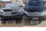 2011-2013 Toyota Highlander Front Bumper Painted