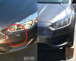 2015-2018 Ford Focus Front Bumper Painted (WITHOUT: ST)