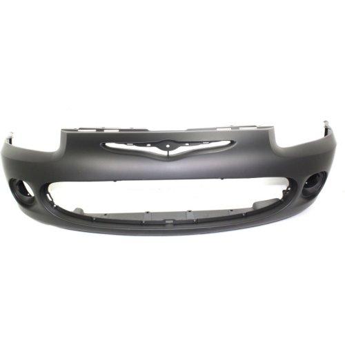 Chrysler 01-03 Sebring Front Bumper; Sedan; w/ Fog Lamp Holes; 4805262AC