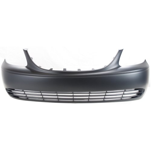 Chrysler 01-04 Town And Country Front Bumper; EL/EX/LX Models; w/ Fog Lamp Holes; w/o Built-in Grille Surround