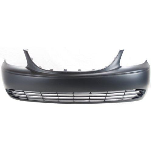 Chrysler 01-04 Town And Country Front Bumper; EL/EX/LX Models; w/ Fog Lamp Holes; w/o Built-in Grille Surround