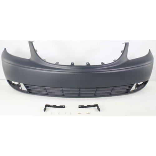 Chrysler 01-04 Town And Country Front Bumper; EL/EX/LX Models; w/ Fog Lamp Holes; w/o Built-in Grille Surround