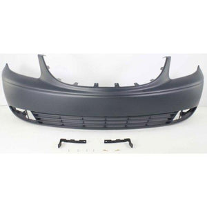 Chrysler 01-04 Town And Country Front Bumper; ES/LXI/Limited Models; w/ Fog Lamp Holes; w/o Built-in Grille Surround