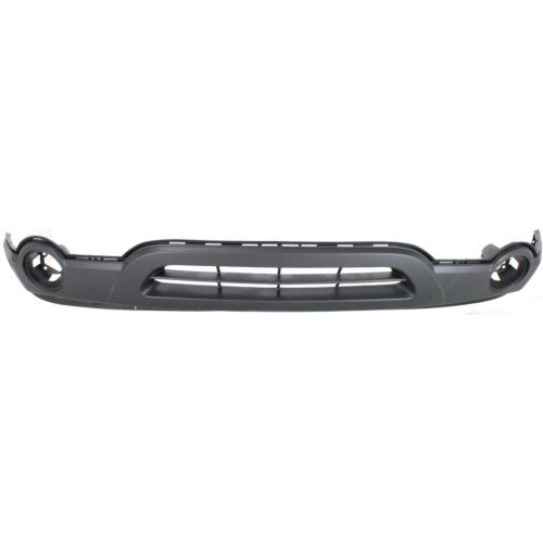 Chrysler 04-06 Pacifica Front Bumper; Lower; w/ Fog Light Holes; Gray Textured; w/ 1 Horizontal Bar in Grille Area; YM13ZSPAA