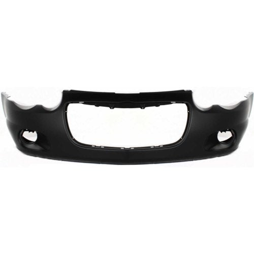 Chrysler 04-06 Sebring Front Bumper; Convertible; w/ Fog Lamp Holes; 4805909AB