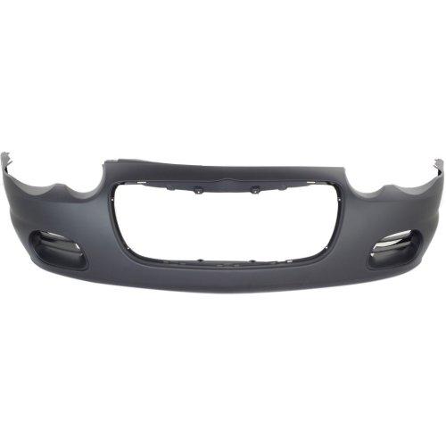 Chrysler 04-06 Sebring Front Bumper; Convertible; w/o Fog Lamp Holes; 4805908AB