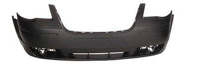 Chrysler 08-10 Town And Country Front Bumper; w/o Chrome Inserts; w/o Headlight Washer Holes; 1BG23TZZAB