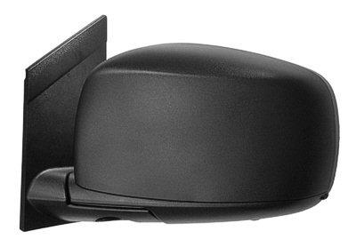 Chrysler 08-10 Town & Country Mirror; Power; Heated Glass; Black 10 Holes; 5 Pin Connector; Driver Side (LT); 1AB791W1AA