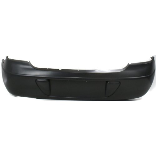 Chrysler 99-04 300M Rear Bumper Base Model; w/o Special; Narrow License Pocket w/ One Center Lamp Hole; 4574893