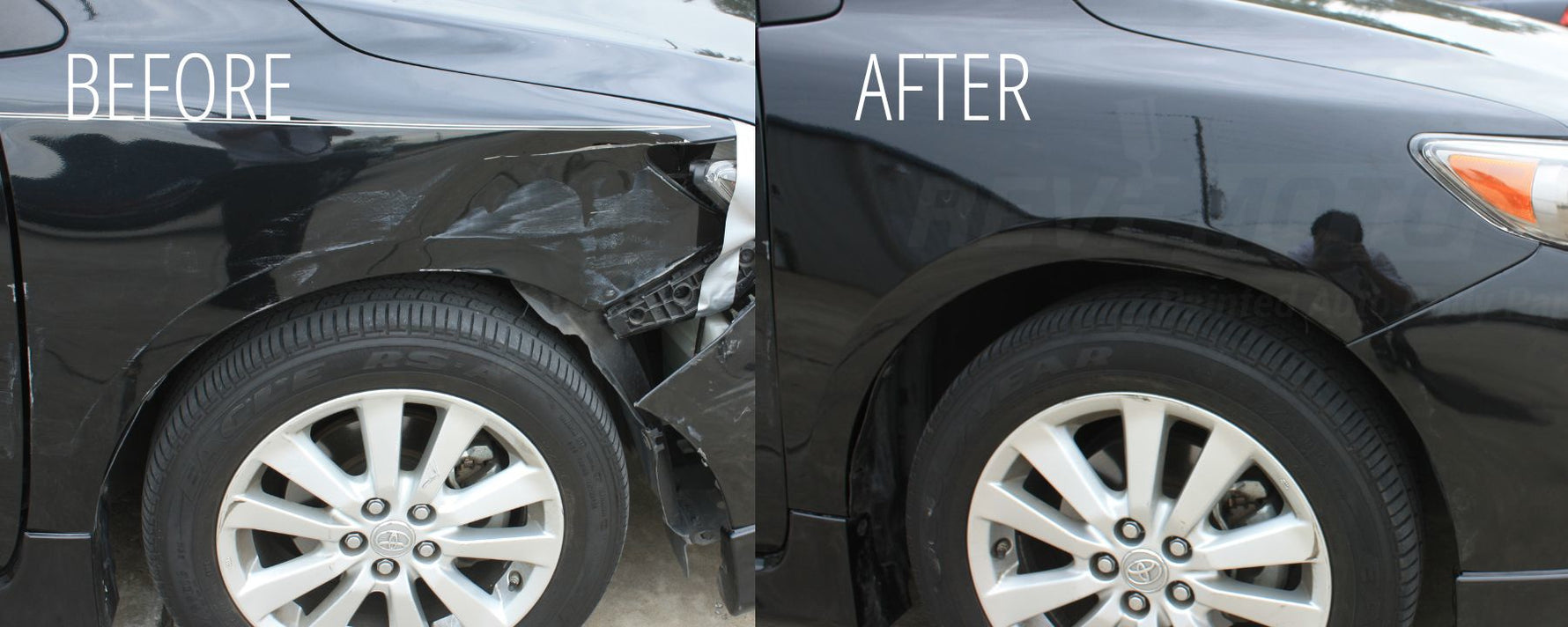 2009-2013 Toyota Corolla Fender Painted