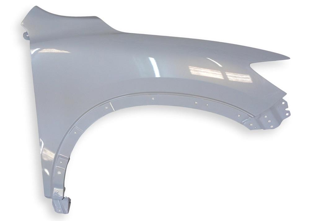 2015 Mazda CX-5 Passenger Side Fender Without Repeater Lamp Painted Deep Crystal Blue Metallic (42M)_KD5352111A 