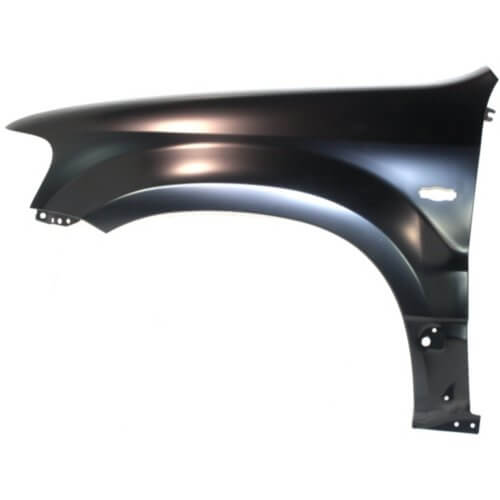 Mercury Mariner Fender (Driver Side) 05-07; Fits Hybrid Models; w_o Antenna Holes; w_ Side Light Holes; FO1240253; 5E6Z16006AB