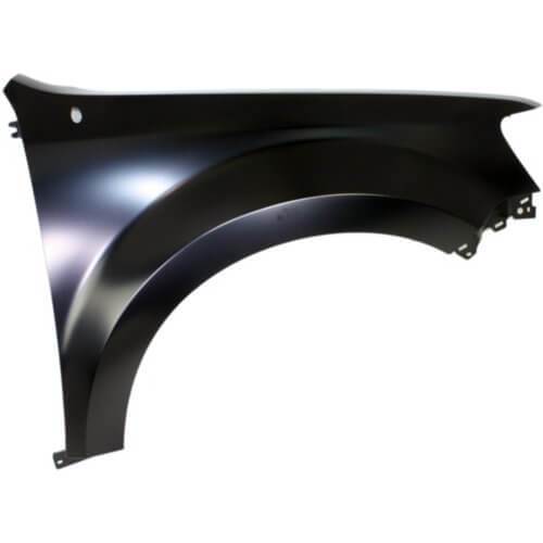 Mercury Mariner Fender (Passenger Side) 10-11; Fits Mariner & Mariner Hybrid; w_o Turn Signal Light Holes; FO1241280; AE6Z16005A