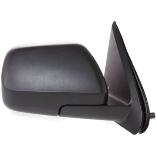 Mercury Mariner Mirror (Passenger Side) 08-09; Fits Hybrid Models; Power; Heated; Manual Folding; Black Textured; FO1321293; 8L8Z17682CAMER
