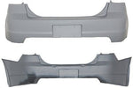 Mercury Milan Rear Bumper 06-09; w_o Pre-cut Park Assist Sensor Holes; PRM_PTM; FO1100599; 8N7Z17K835FAPTM