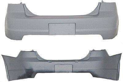 Mercury Milan Rear Bumper 06-09; w_o Pre-cut Park Assist Sensor Holes; PRM_PTM; FO1100599; 8N7Z17K835FAPTM